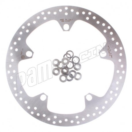 Disque de frein avant fixe série oro avec kit rivets BREMBO BMW 168B407D7