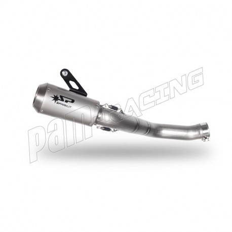 Demi-ligne racing titane + silencieux MotoGP ZX10R 2016-2020 SPARK