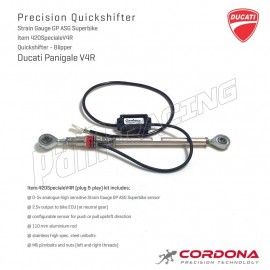 Shifter Blipper Plug and Play CORDONA Panigale V4R 2019-2021