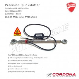 Shifter Blipper Plug and Play CORDONA Multistrada 1260 2018-2020