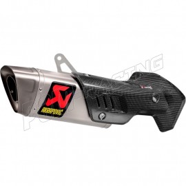 Silencieux titane homologué Akrapovic Multistrada 1200/S 2015-2018, Multistrada 1260/S 2018-2020