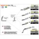 Raccord central racing inox sans catalyseur ARROW Adventure 790/R 2019-2024, Duke 790 2018-2027, Duke 890/R 2020-2023