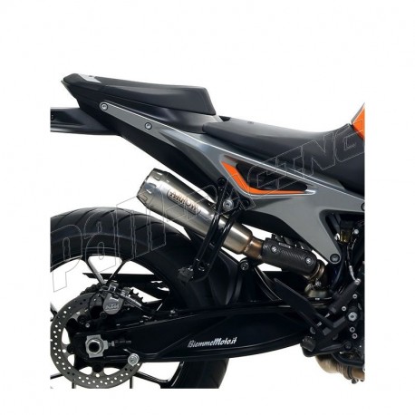 Silencieux homologué PRO-RACE embout inox ARROW Duke 790 2018-2024, Duke 890/R 2020-2023