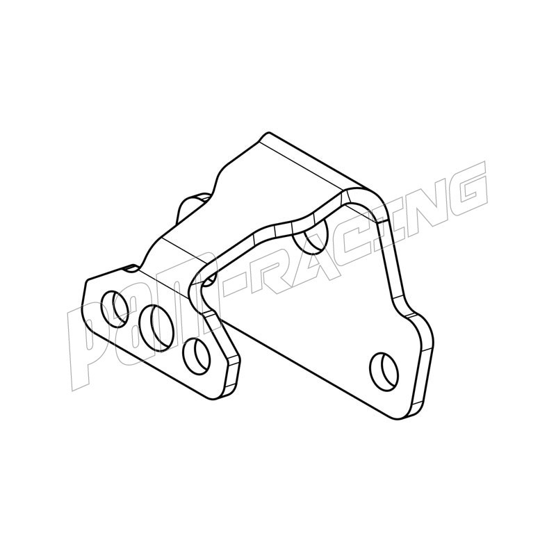 Eclairage de plaque d' immatriculation LED QUADRO SHIN YO - PAM RACING