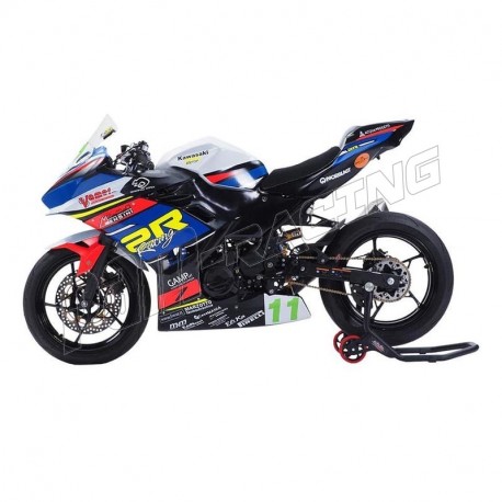 Carénage racing complet fibre de verre Ninja 400 2018-2020 CRUCIATA