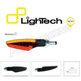 Paire de clignotants à LED LIGHTECH en ABS homologués E8 + feu stop + feu rouge arrière APRILIA, BMW, Streetfighter V4, KAWASAKI