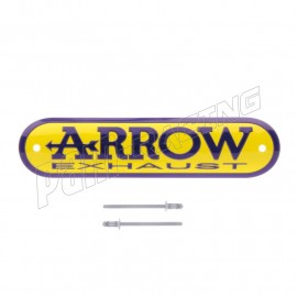 Plaque de silencieux ARROW 135 x 34.6 mm