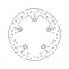 Disque de frein arrière fixe Série Oro 265 mm BREMBO BMW