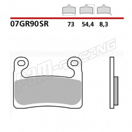 Plaquette de frein avant BREMBO SR Sinter Racing/Route S1000RR 2019-2023