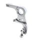 Support inversé d'étrier arrière origine R1 2015-2026 aluminium argent