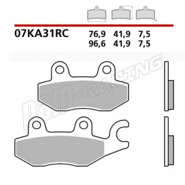 Plaquettes de frein avant BREMBO SR Sinter Racing/Route Z400 2019-2020