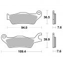 Plaquettes de frein avant BREMBO SR Sinter Racing/Route GSX-R/S125 2017-2022