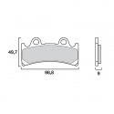 Plaquettes de frein avant Brembo SR Sinter Racing/Route YZF750R/SP 1993-1997, FZR1000 1994-1995