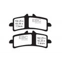 Plaquettes de frein avant sintered metal EPFA-HH EBC Brakes pour étriers BREMBO