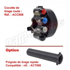 Cocotte de tirage route avec commodo intégré S1000RR 2015-2022 JETPRIME