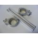 Bracelets et demi-guidons offset court 33 mm 3 degrés 55 mm Mod 5F IMA Special Parts