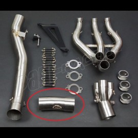 Raccord de remplacement entre tube intermédiaire et 3-en-1 pour ligne complète BODIS 675 Daytona 2013-2016