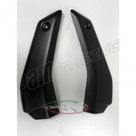 Protections de radiateur d'eau carbone position basse CARBONVANI Streetfighter V4/V4S 2020-2024