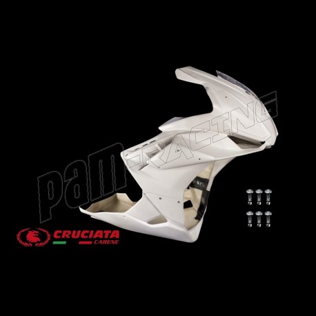 Carénage racing avant fibre de verre RSV4 1100 Factory 2021-2024 CRUCIATA