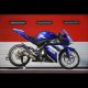 Carénage avant racing 4 parties fibre de verre YZF125R 2008-2018 PLASTIC BIKE