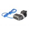 Adaptateur plug & play pour tableau de bord et chronomètre Chrome Lite/Plus/Plus2/Pro2 I2M Ninja 400 2018-2023