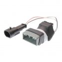 Adaptateur plug & play pour tableau de bord et chronomètre Chrome Lite/Plus I2M R6 2017-2025