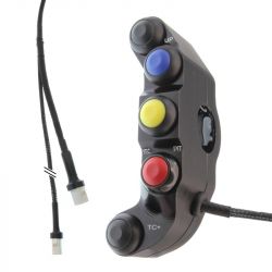 Commodo racing gauche 7 boutons + adaptateur I2M R1 2015-2025