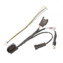 Adaptateur plug & play pour tableau de bord et chronomètre Chrome Lite/Plus/Plus2/Pro2 I2M S1000RR 2019-2026