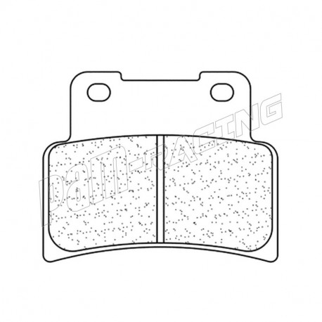 Plaquettes de frein avant route métal fritté CL BRAKES APRILIA, YAMAHA