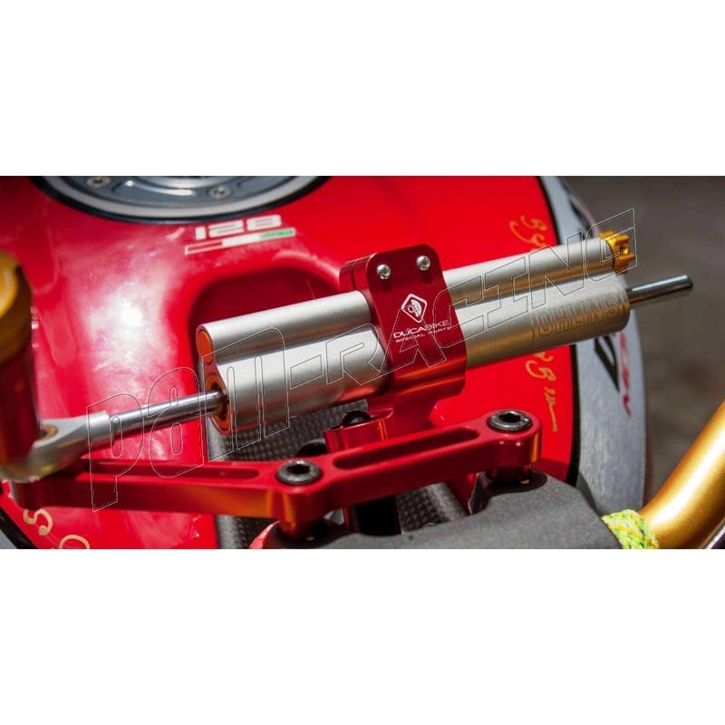 Collier De Fourche Moto 49mm - Support Pour Stabilisateur Amortisseur - Aluminium CNC Universel 27-60mm