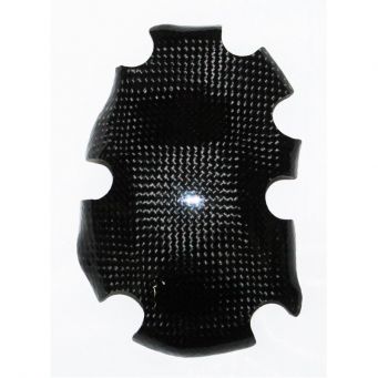 Protection carter allumage carbone 675 Daytona 2011-2016, 675/765 Street Triple 2011-2025 (voir numéro de moteur)