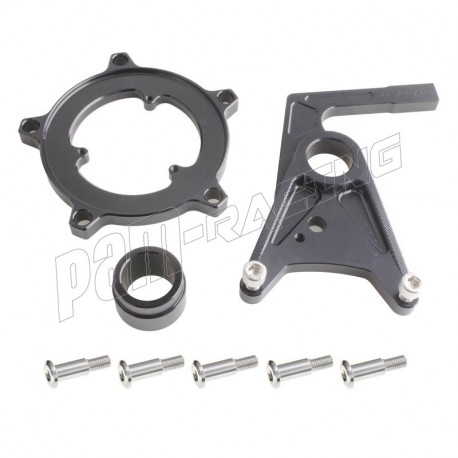 Support inversé d'étrier arrière 84 mm + plateau + kit visserie GSXR1000 2017-2021