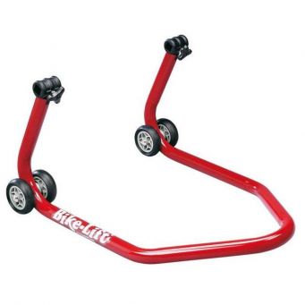 Béquille arrière universelle rouge sans supports BIKE LIFT