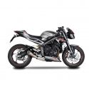 Ligne 3/4 inox/titane silencieux GRID-O Street Triple 765 2020-2022 SPARK