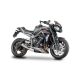 Ligne 3/4 inox/titane silencieux Moto GP Street Triple 765 2020-2022 SPARK