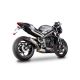 Ligne 3/4 inox/titane silencieux GRID-O Street Triple 765 2020-2022 SPARK