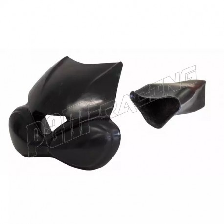 Tête de fourche racing avec entrée d'air fibre de verre S2 CONCEPT Street Triple 765/RS 2020-2022