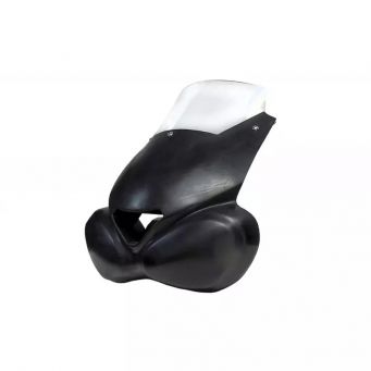 Tête de fourche endurance + entrée d'air fibre de verre + bulle S2 CONCEPT Street Triple 765/RS 2020-2022