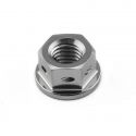 Ecrou de couronne titane M8x1.25 mm pré-percé PRO-BOLT