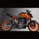 Grip de Réservoir TECHSPEC Duke 200 2012-2014, Duke 390 2017-2025 Version 1/2 réservoir
