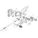 Pièces de rechange pour commandes reculées Bonamici Racing GSXR1000 2005-2006