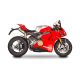 Ligne 3/4 inox ou titane double silencieux GRID-O titane Panigale V4/V4R/V4S 2018-2024, Streetfighter V4/S 2020-2024 SPARK