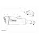 Pièce de rechange pour silencieux titane Akrapovic R1200RT 2014-2018, R1250RT 2019-2022 Kit laine de verre, réparation silencieu