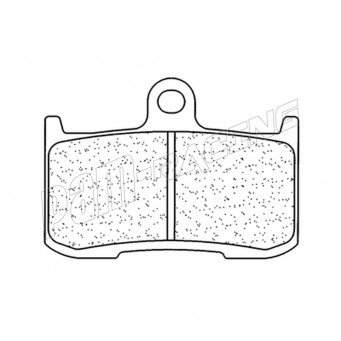 Plaquettes de frein avant route métal fritté XBK5 CL BRAKES KAWASASI, TRIUMPH, SUZUKI