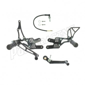 Commandes reculées SP Edition GSXR600, GSXR750 2006-2010 TRW LUCAS