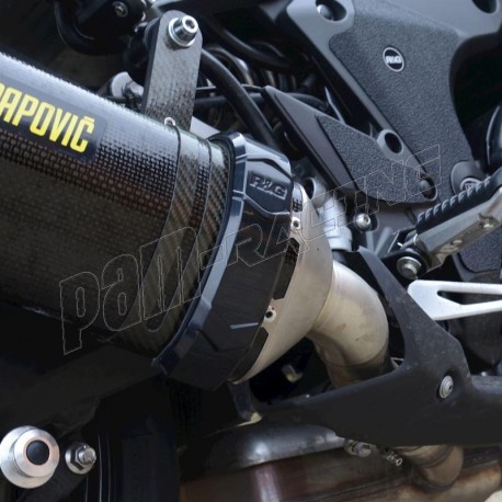 Protection pour silencieux Akrapovic hexagonal R&G Racing