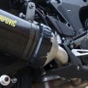 Protection pour silencieux Akrapovic hexagonal R&G Racing