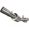 Raccord collecteur inox Track Day Akrapovic pour silencieux ZX10R/RR 2021-2026