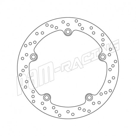 Disque de frein arrière fixe 276 mm BREMBO BMW