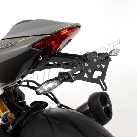 Support de plaque d'immatriculation R&G Racing Speed Triple 1200RS 2021-2024, Speed Triple 1200RR 2022-2024